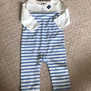 Janie and Jack Striped Bandana Bib
